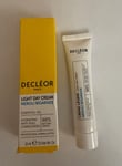 Decleor Light Day Cream Neroli Bigarade HYDRATING ANTI DULL COMPLEXTION 15ML NEW