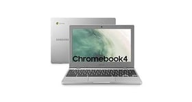 Samsung ordinateur portable chromebook 4 laptop 64gb, 4gb ram, platin titan