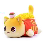Aphmau Meow Meows Plysch Aphmau Plysch Leksak Docka Present Till Barn 25cm [DB] French fries cat
