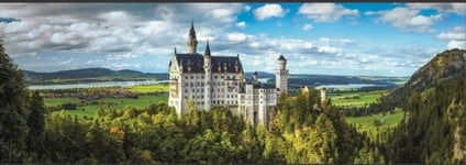 Clementoni Pussel Panorama Hq Slottet Neuschwanstein 1000 Element (39883)