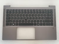 HP ZBook Firefly 14 G7 M07130-171 Arabic American US Layout Keyboard Palmrest