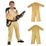 5-11 år Barn Pojkar Flickor Ghostbusters Kropp Fancy Dress Kostymer Fest Födelsedag Halloween Cosplay Jumpsuits Presenter 6-7Years