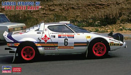 Hasegawa 20561 1/24 Scale Model Sports Car Kit Lancia Stratos HF 1981 Race Rally