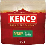 Kenco Decaf Instant Coffee Refill 150g (Total of 6 Packs)