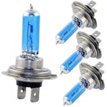 10x H7 100w 8500k Xenon Vita Huvudljus Effekt Hid Glödlampor 12v Bil Glödlampor