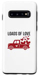 Galaxy S10 Loads Of Love Valentines Day Cute Pick Up Truck V-Day Case