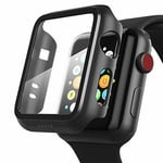 Apple Watch Series 3 Screen Protector Iwatch PC Case PET Film All Around Bumper