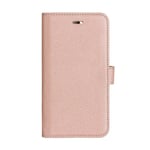 Onsala Collection äkta läder Plånboksfodral iPhone XS / X - Rose