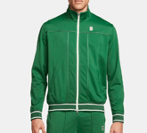 Nike Court Heritage Jacket Green Mens (XS)