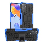 Xiaomi Poco X4 GT Heavy Duty Case Blue