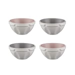 Mason Cash Innovative Kitchen Set of 4 Off-White 10 cm Mini Bowls