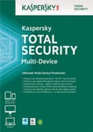 Kaspersky Internet Security Multi Device 2015, 5 enheter, 1 år, nordisk, DVD, Win/Mac, Attach (vid köp av ny dator)