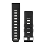 Garmin QuickFit 26 Klockarmband Black/Pebble Gray Silikon