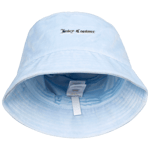 Ellie Velour Bucket Hat - Powder Blue