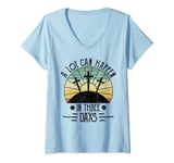 Womens A Lot Can Happen in Three Days Christians Easter T Shirt V-Neck T-Shirt
