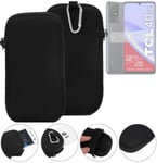 Neoprene case bag for TCL 40 SE Holster protection pouch soft Travel cover Slim 