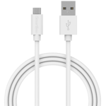 Smartline Laddningskabel 2m MicroUSB, vit