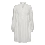 Heracc Midi Puff Dress - White