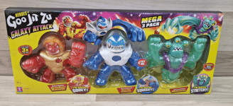 Goo Jit Zu Galaxy Attack Mega Heros Pack of 3