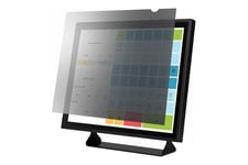 StarTech.com 17-inch 5:4 Computer Monitor Privacy Filter, Anti-Glare Privacy Screen with 51% Blue Light Reduction, Black-out Monitor Screen Protector w/+/- 30 deg. Viewing Angle, Matte and Glossy Sides (1754-PRIVACY-SCREEN) - sekretessfilter till bärbar d