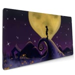 Kingdom Hearts Large Gaming Mouse Pad (35.43 X 15.75X 0.12inch) Extended Ergonomic for Computers Thick Keyboard Mouse Mat Non-Slip Rubber Base Mousepad