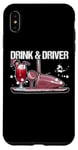 Coque pour iPhone XS Max Drink And Driver Balle De Golf Tee Vert Handicap Driver Golf