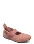 Bisgaard Home Shoe - "Wool Ballet" Rosa