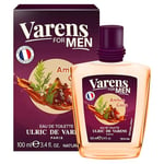 ULRIC DE VARENS - Eau de Toilette Varens For Men - Ambre Coca - Oriental, Gourmand, Ambré - Parfum Homme - Vaporisateur - Made in France - 100 ml