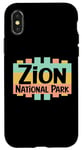 iPhone X/XS Classic Zion National Park Retro US National Parks Nostalgic Case