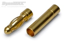 Dynomax B9557B D-Max B9557B Kontakt Bullet Hane & Hona 3mm 10st