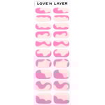 Love'n Layer   Abstraction Layers Poppy Pink