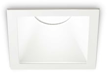 Game, Indbygningslampe, Square, aluminium by Ideal Lux (H: 12 cm. x B: 8 cm. x L: 8 cm., Hvid/2700 kelvin)