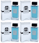 4 x Jazz Club Men's Designer Perfume EDT Spray Men Fragrance Aftershave 400ml