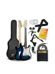 3Rd Avenue 3/4 Size Electric Guitar Ultimate Kit With 10W Amp - 6 Months Free Lessons - Blueburst