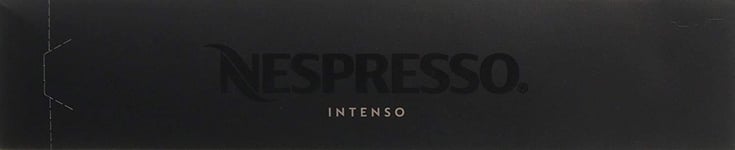 Nespresso Vertuo Coffee Machine Pods (Intenso - Intensity 9, 2 Boxes - 20 Pods)