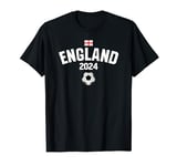 England 2024 Football Team Fan National Flag British Soccer T-Shirt