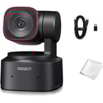 Webcam - OBSBOT - Tiny 2 Lite - 4K - Suivi IA - Zoom automatique
