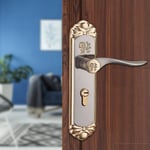 European Durable Indoor Handle Door Lock Cylinder With Keys