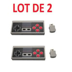 2 X Manette NES contrôleur sans fil pour Nintendo Nes classic Edition