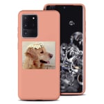 ZhuoFan Case for Samsung Galaxy A51 5G, Slim Silicone Matte Phone Cases Thin Gel TPU Back Cover Shockproof with Cute Cartoon Design Couple Gift 6.5 inch for Girls Samsung A51 5G Case, Dog