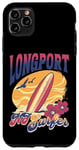 iPhone 11 Pro Max New Jersey Surfer Longport NJ Surfing Beach Sand Boardwalk Case