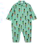 Bobo Choses Little Tin Soldiers Mönstrad Jumpsuit För Baby Grön | Grön | 12 months