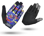 GripGrab Rebel blå camo handskar - Storlek XX-Large (12)