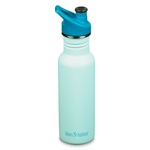 Klean Kanteen - Vattenflaska Classic Narrow Sport Cap, Blue Tint - 532 ml