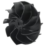 New RHS Vac Impeller Fan Black ABS Leaf Blower Vacuum Parts 125 0494 For Electr