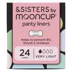 &SISTERS by Mooncup Organic Cotton Panty Liners (Very Light) - 24