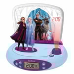 LEXIBOOK Disney The Ice Queen Projection Alarm Clock
