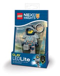 LEGO NEXO KNIGHTS CLAY KEYLIGHT-CHAIN LED TORCH BRAND NEW 3" LEDLITE