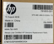 HP EliteBook 720 820 G2 781855-001 501 601 Intel i5-5200U UMA Motherboard NEW