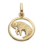 Scrouples Zodiac 8 Karat Guld Hänge 3203-04